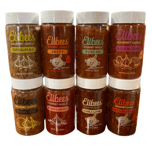 Tower of Ellbee's 8 Garlic Flavors