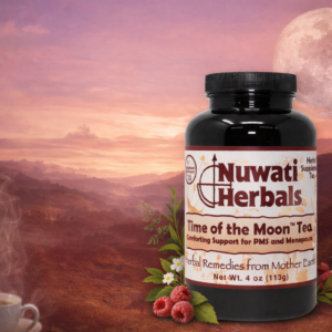 Time of the Moon Tea — official Nuwati Herbals product artwork