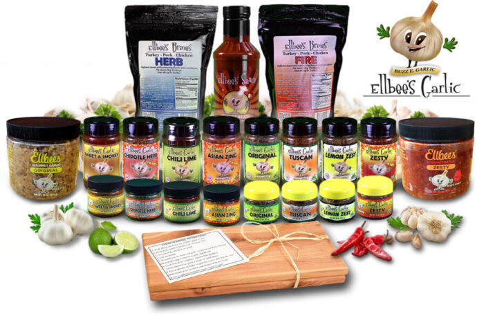 Ellbees Garlic Group Shot Ellbees Garlic Group Shot