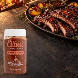 Sweet and Smoky Garlic - 9oz with food serving inspiration