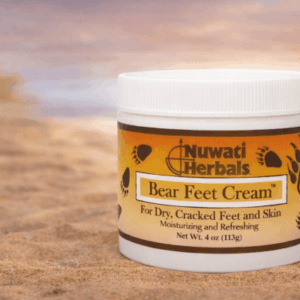 Bear Feet Cream 4oz — official Nuwati Herbals product artwork