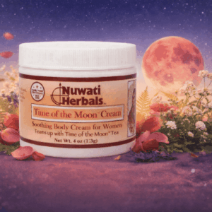 Time of the Moon Cream 4oz — official Nuwati Herbals product artwork