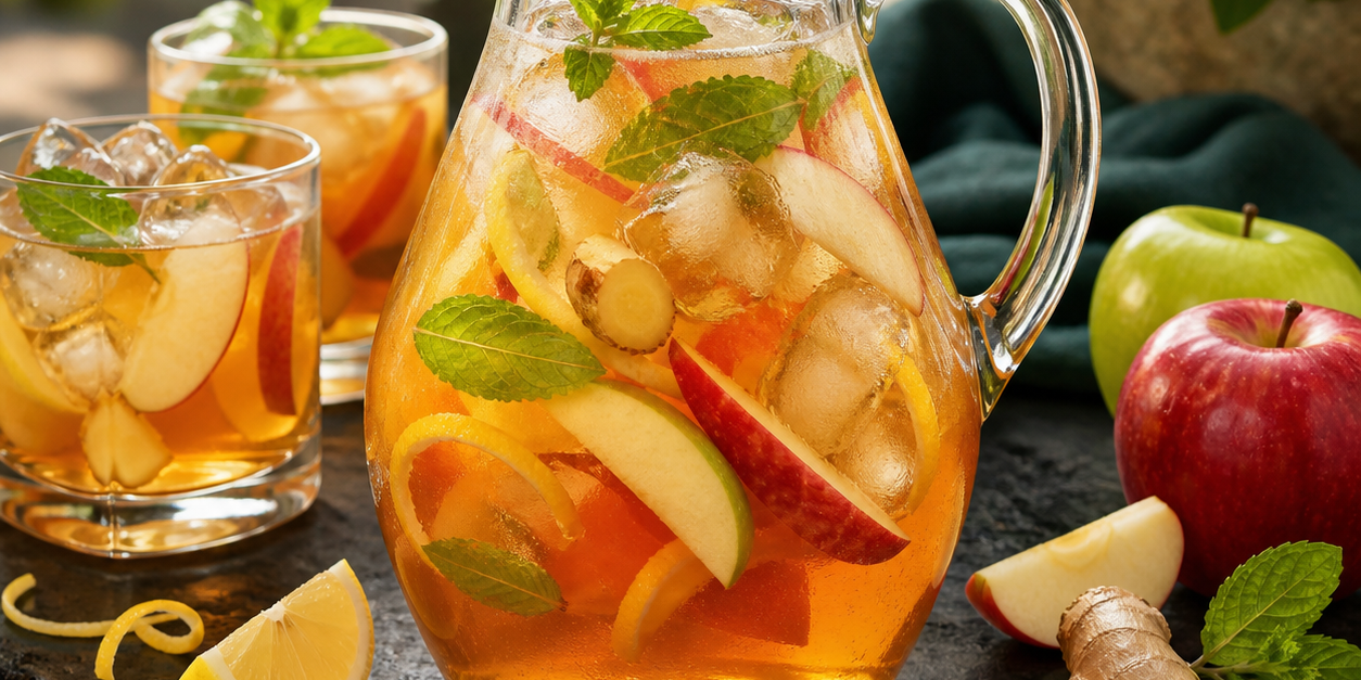 Apple-Ginger Iced Tea Apple-Ginger Iced Tea