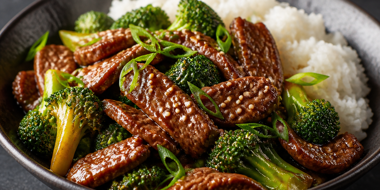 Asian Ginger Beef & Broccoli Asian Ginger Beef & Broccoli