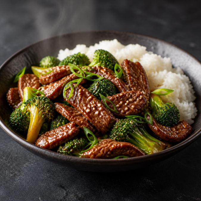 Asian Ginger Beef & Broccoli Asian Ginger Beef & Broccoli