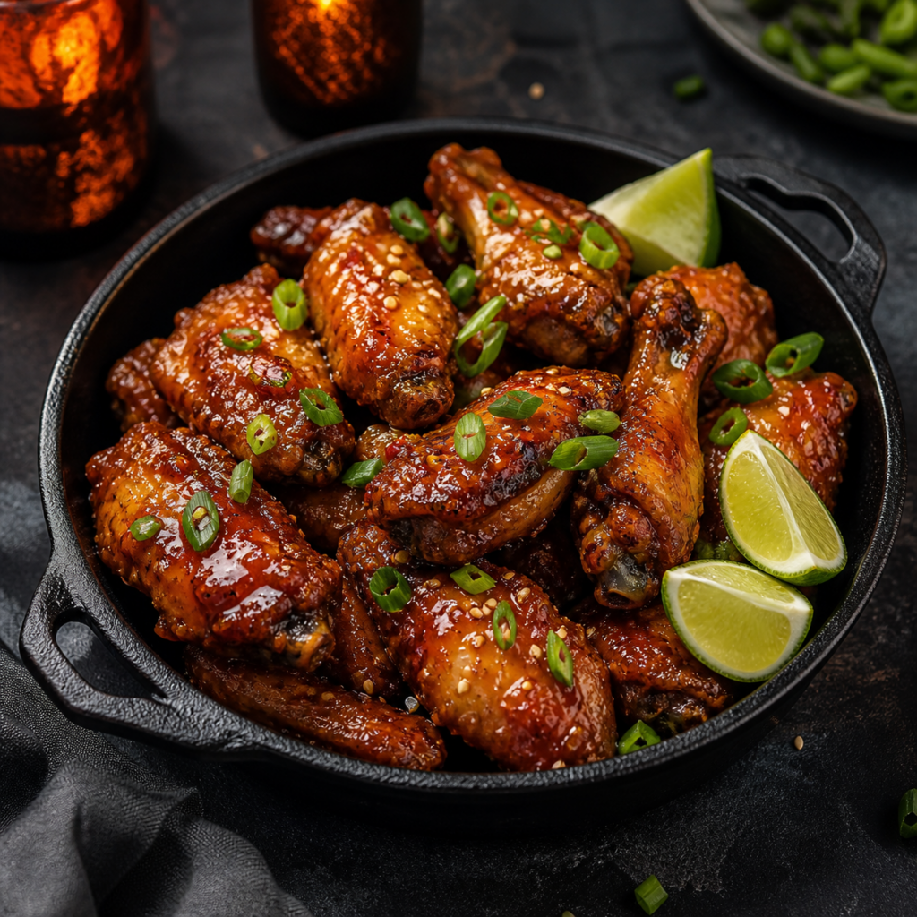 Asian Zesty Super Bowl Wings