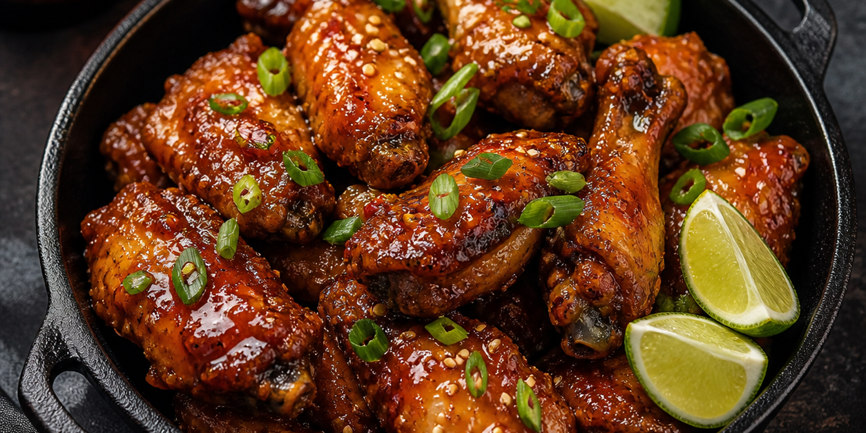 Asian Zesty Super Bowl Wings