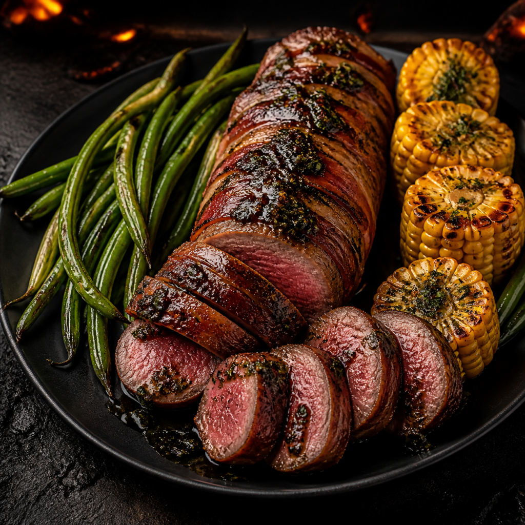 Bacon-Wrapped Whole Beef Tenderloin