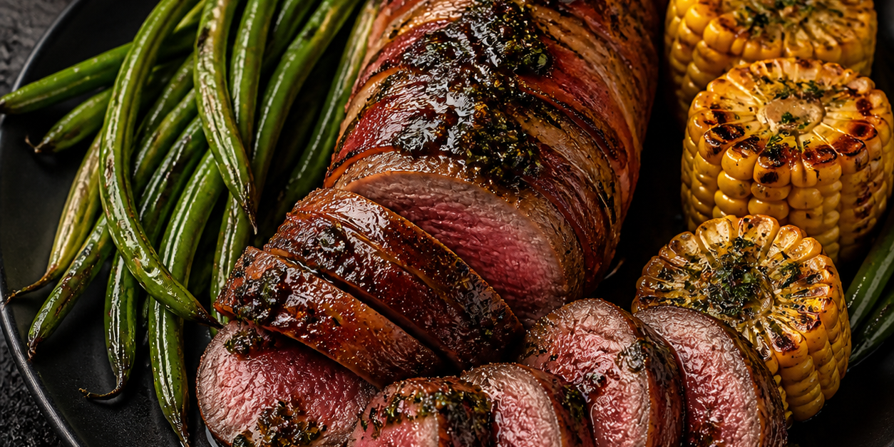 Bacon-Wrapped Whole Beef Tenderloin