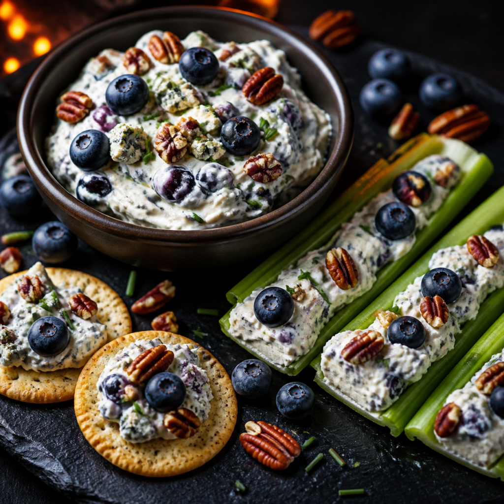 Blueberry Blue-Cheese Spread