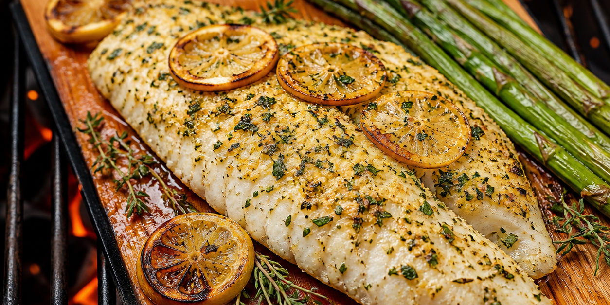 Cedar-Plank Lemon Tilapia Cedar-Plank Lemon Tilapia