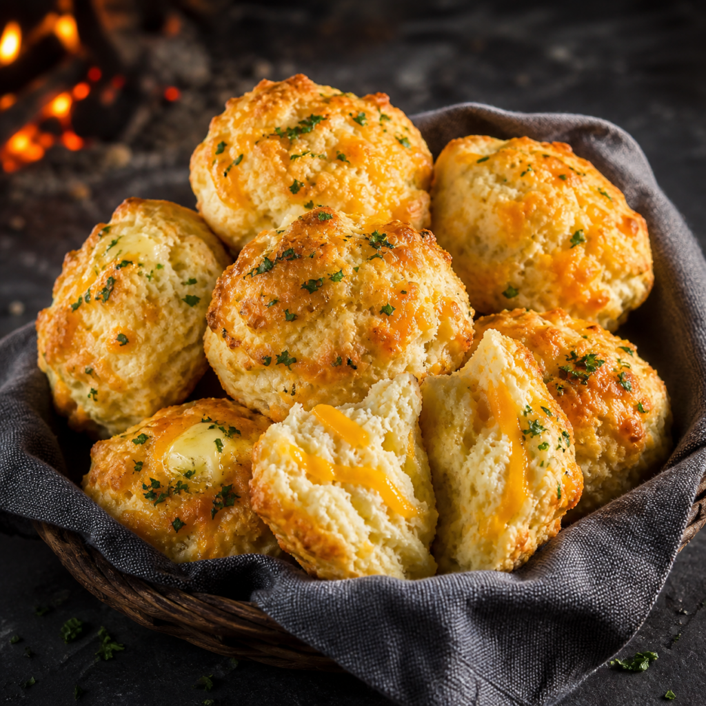 Cheesy Garlic Biscuits