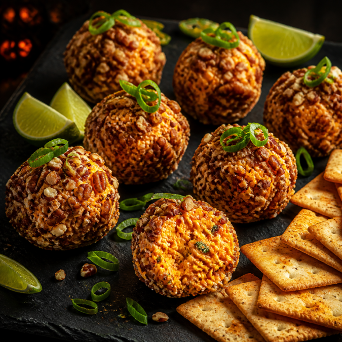 Chili-Lime Cheese Balls Chili-Lime Cheese Balls