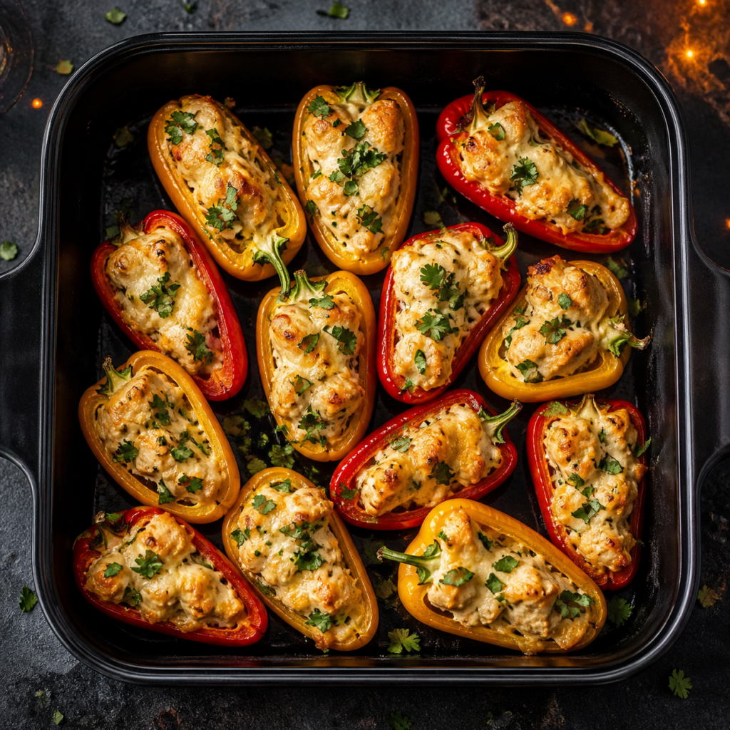 Chili-Lime Sweet Pepper Poppers