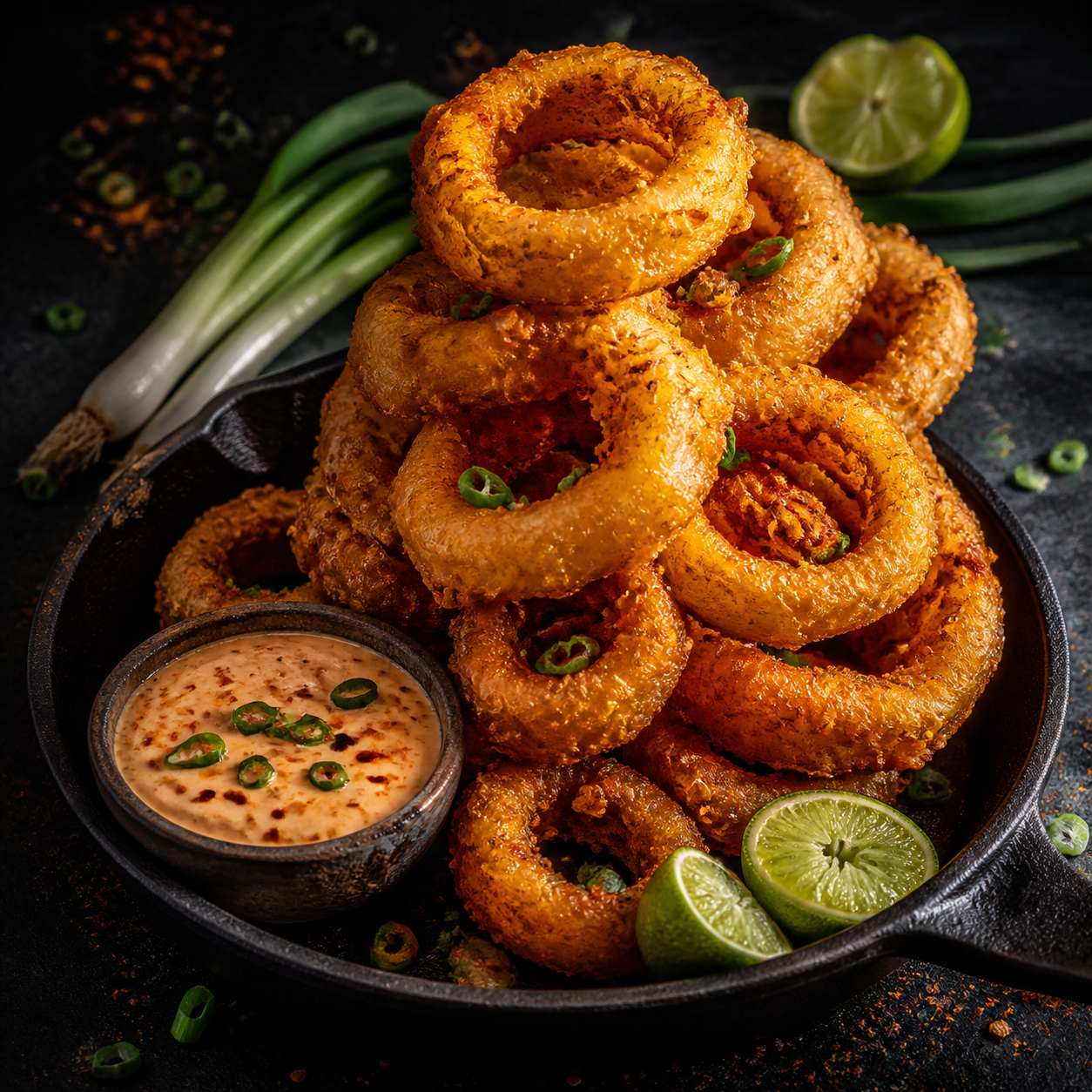 Chipotle-Chili Lime Onion Rings
