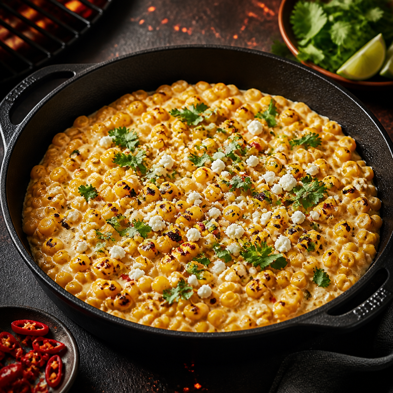 Fired-Up Creamed Corn