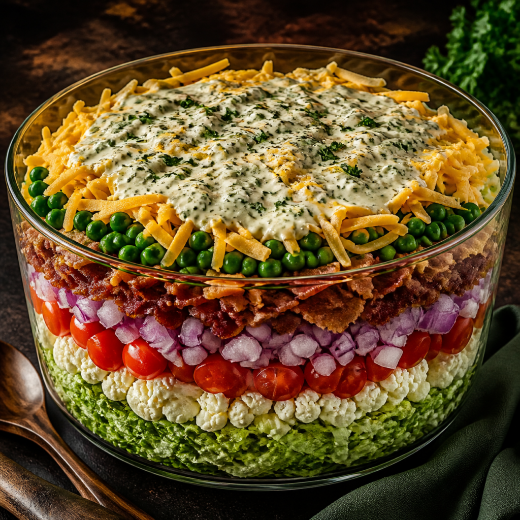 Good-to-Gourmet Seven-Layer Salad