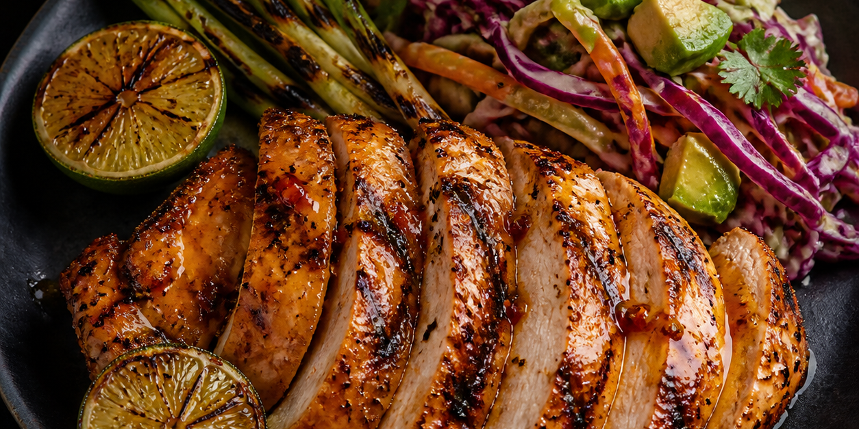 Honey Chile-Lime Grilled Chicken