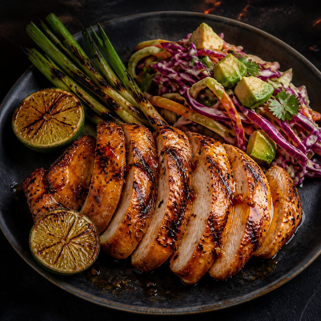 Honey Chile-Lime Grilled Chicken