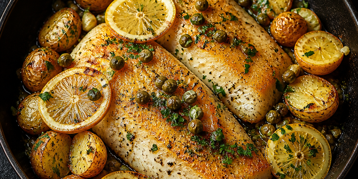 Lemon Pan-Fried Fish Lemon Pan-Fried Fish