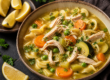 Lemon Turkey Vegetable Soup