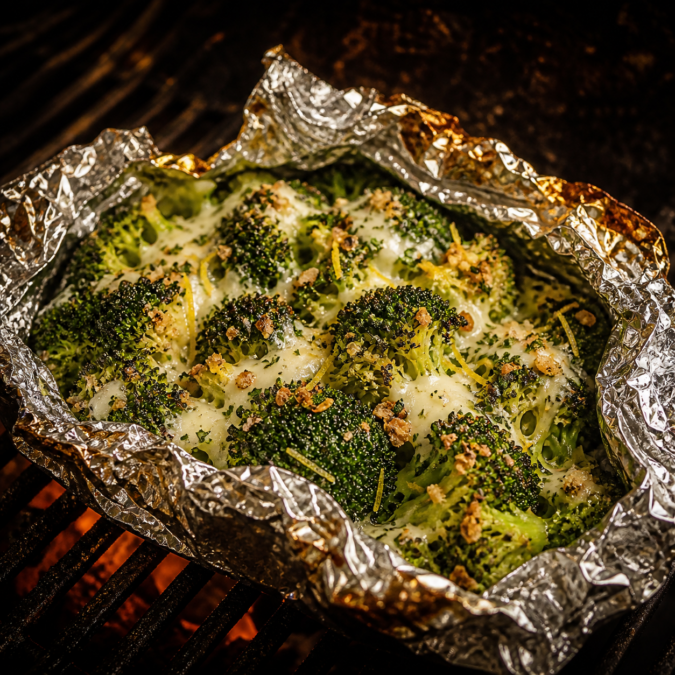 Lemon-Tuscan Broccoli Foil Packs Lemon-Tuscan Broccoli Foil Packs