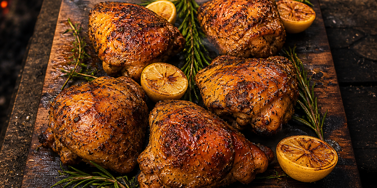 Smoked Zesty-Lemon Chicken