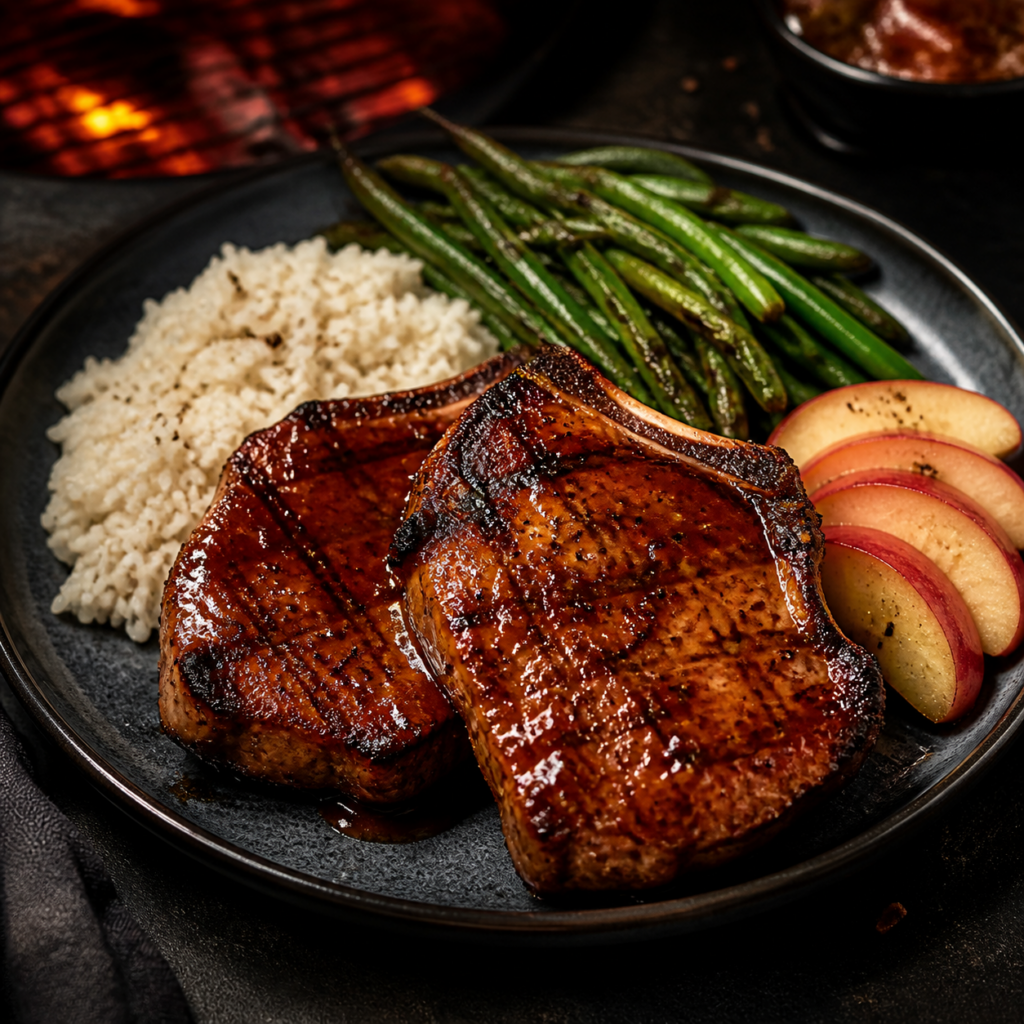 Sweet & Savory Pork Chops
