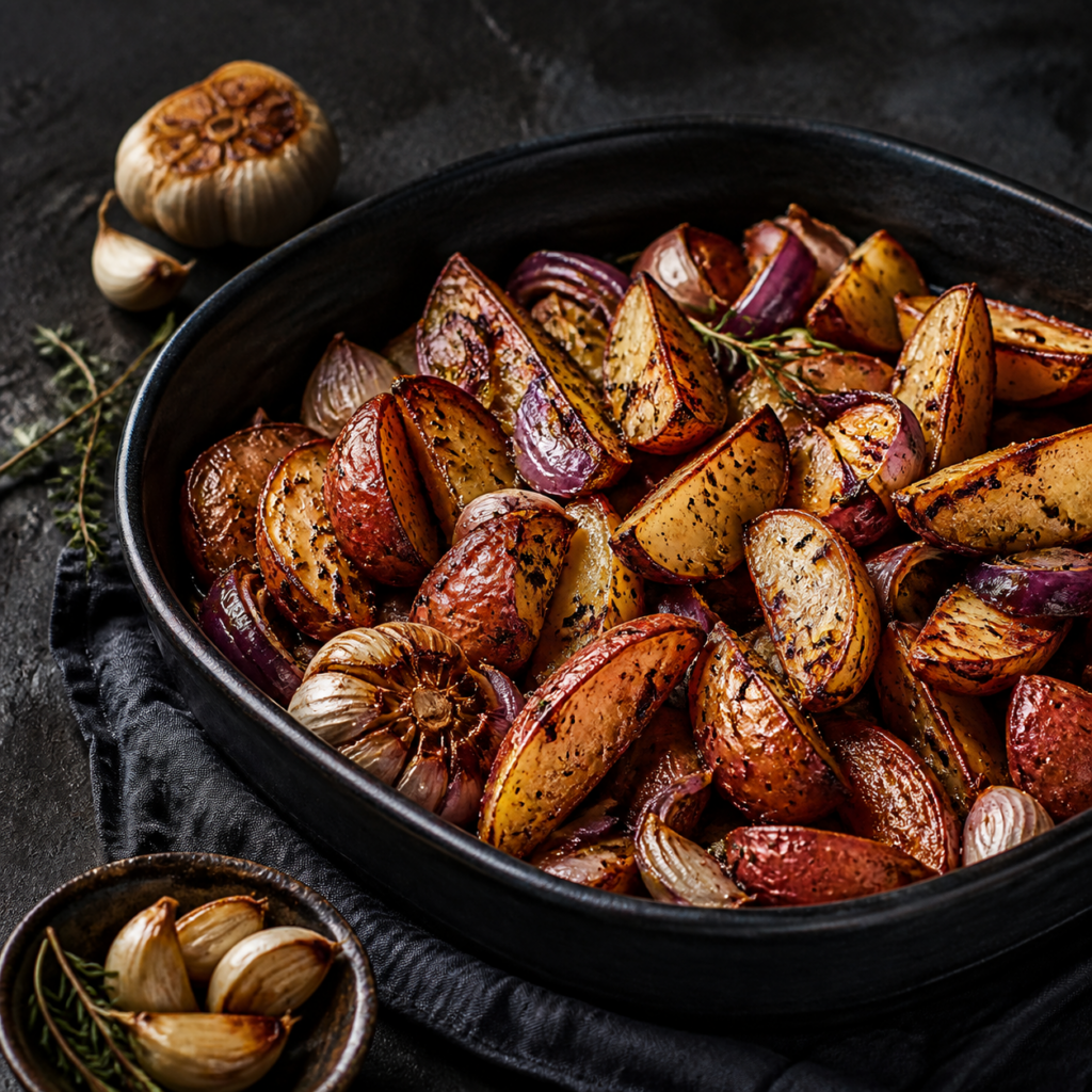 Sweet & Smoky Potatoes with Onions