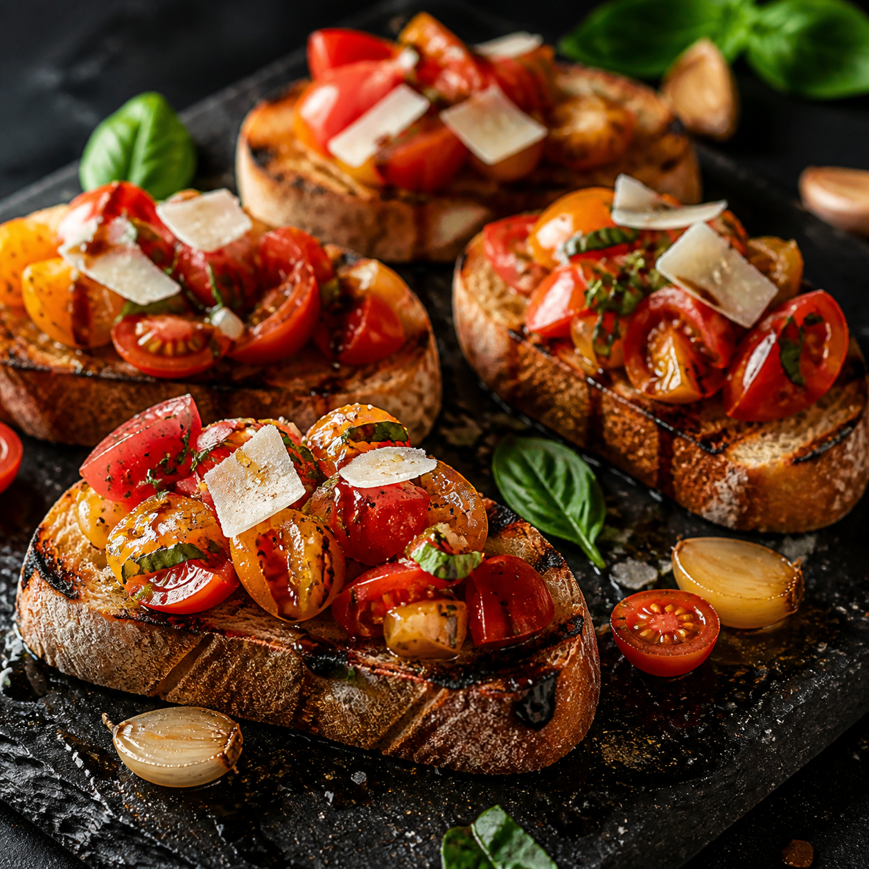 Tomato-Basil Bruschetta