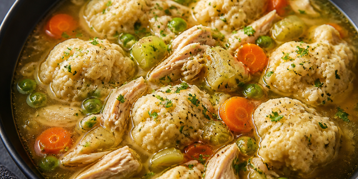 Tuscan Chicken & Herb Dumplings Tuscan Chicken & Herb Dumplings