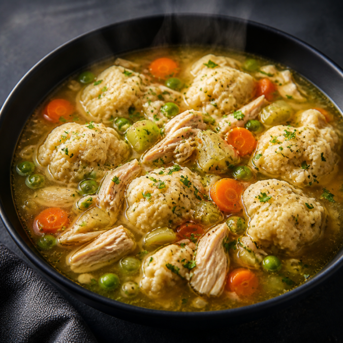 Tuscan Chicken & Herb Dumplings Tuscan Chicken & Herb Dumplings