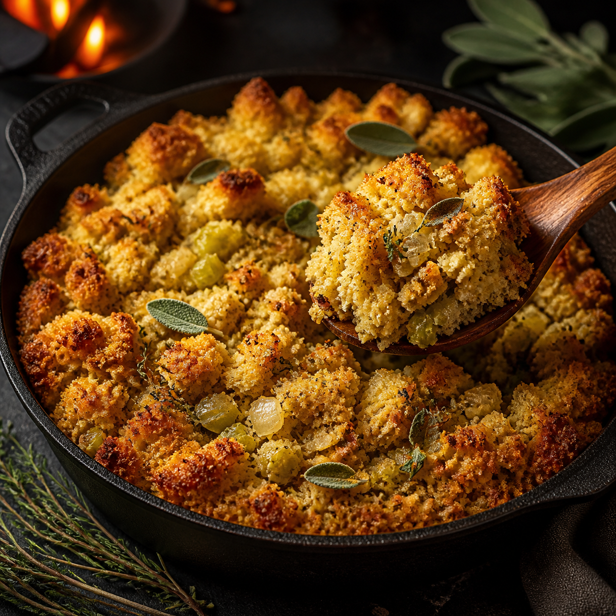 Tuscan Cornbread Dressing