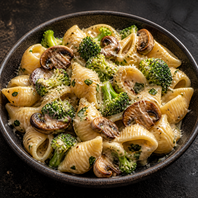 Tuscan Creamy Broccoli Shells Tuscan Creamy Broccoli Shells