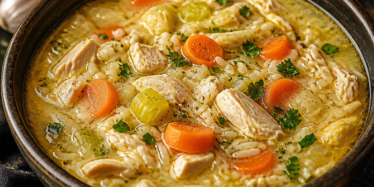 Tuscan Feel-Better Chicken & Rice Soup Tuscan Feel-Better Chicken & Rice Soup