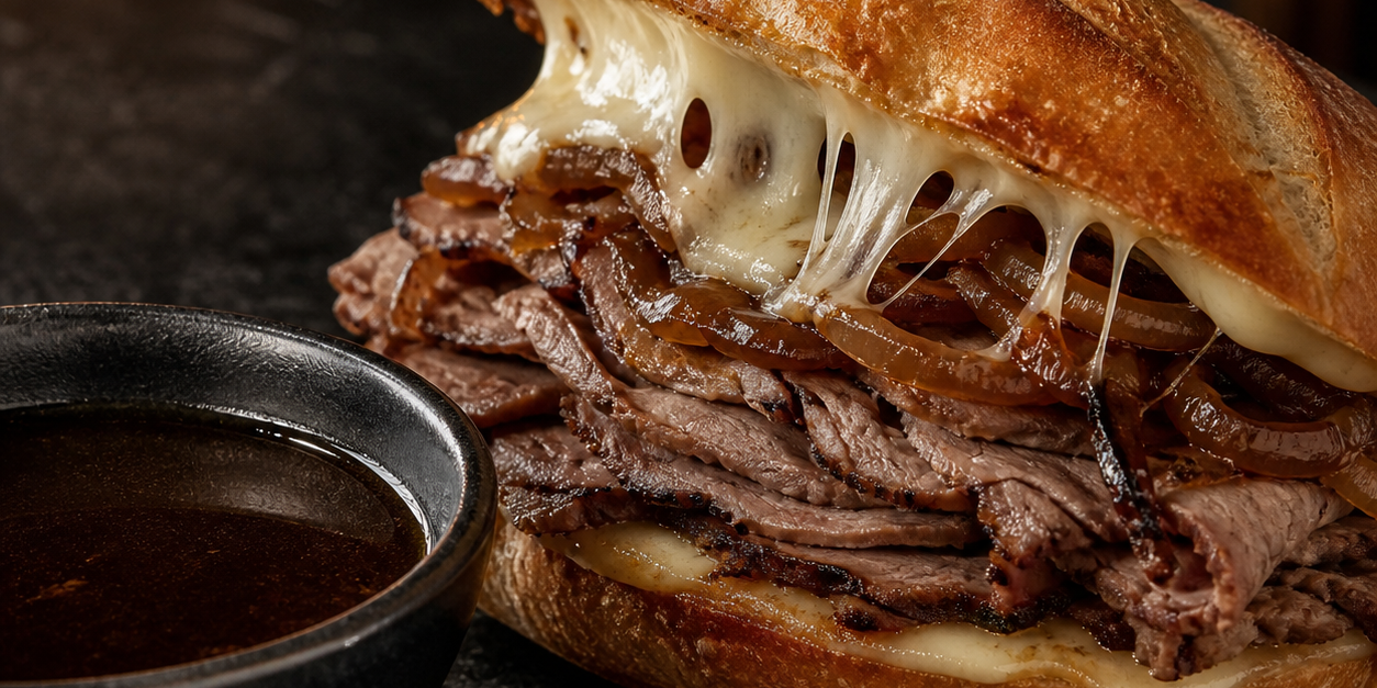 Tuscan French Dip Sandwiches