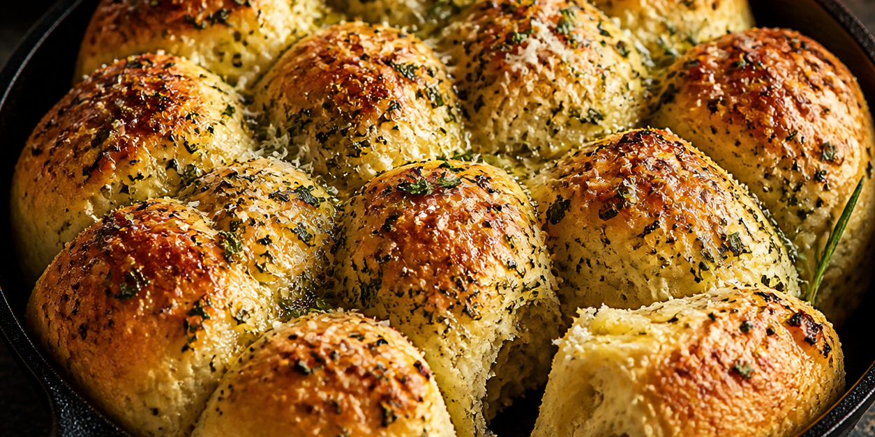 Tuscan Herb Pull-Apart Rolls