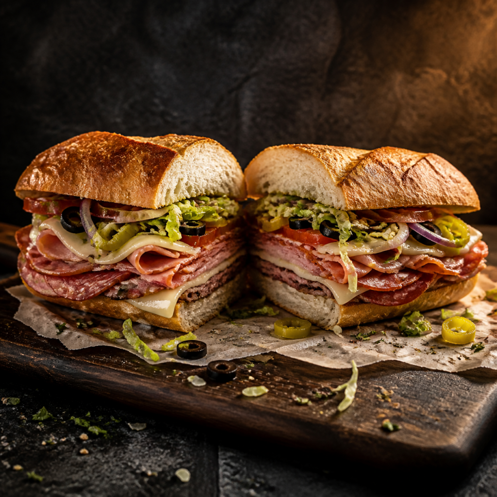 Tuscan Italian Sub Sandwich