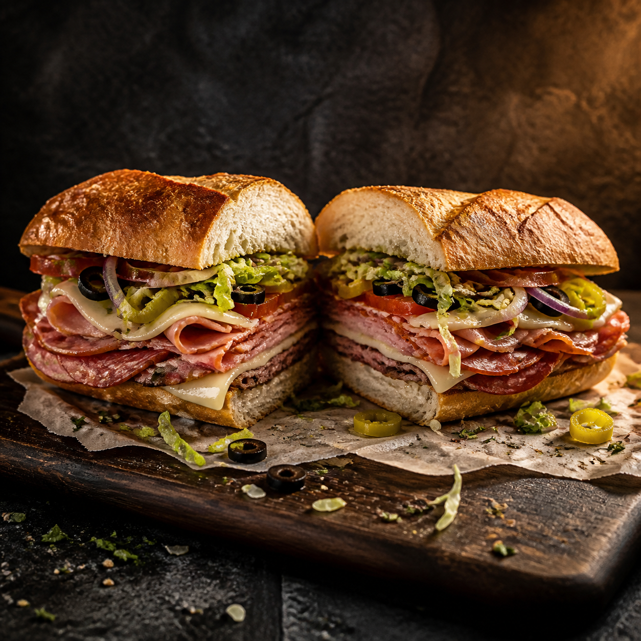 Tuscan Italian Sub Sandwich