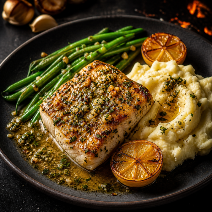 Tuscan Mahi Mahi & Green Beans Tuscan Mahi Mahi & Green Beans