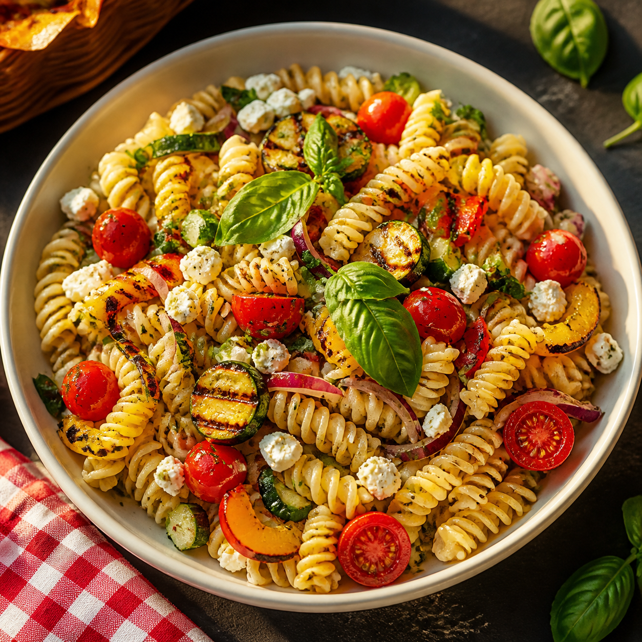 Tuscan Picnic Pasta Salad