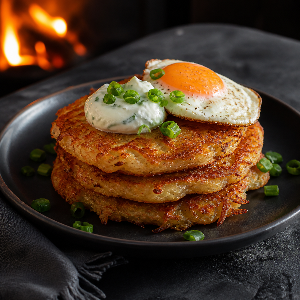 Tuscan Potato Pancakes
