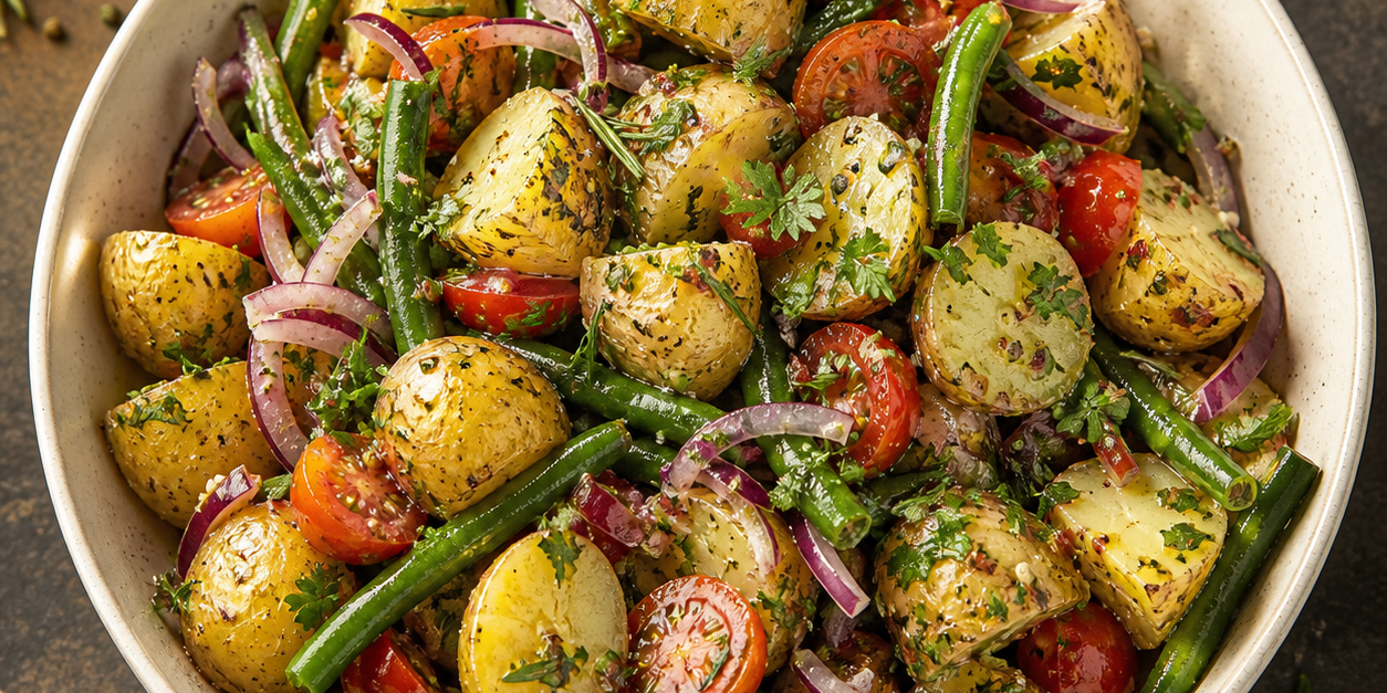 Tuscan Potato Salad with Green Beans Tuscan Potato Salad with Green Beans