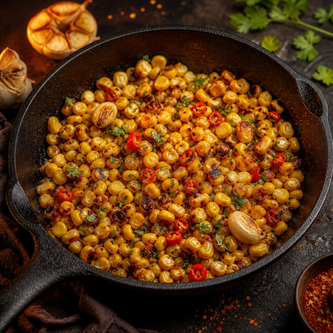 Tuscan Skillet-Fried Corn Tuscan Skillet-Fried Corn