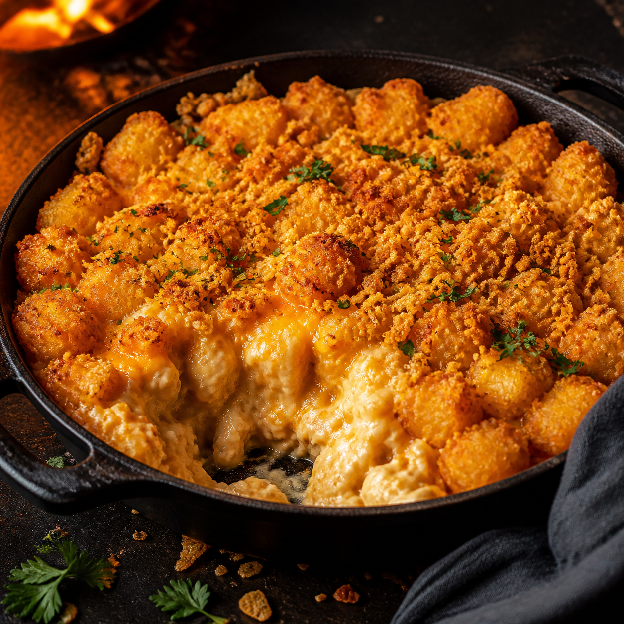 Tuscan Tater Casserole