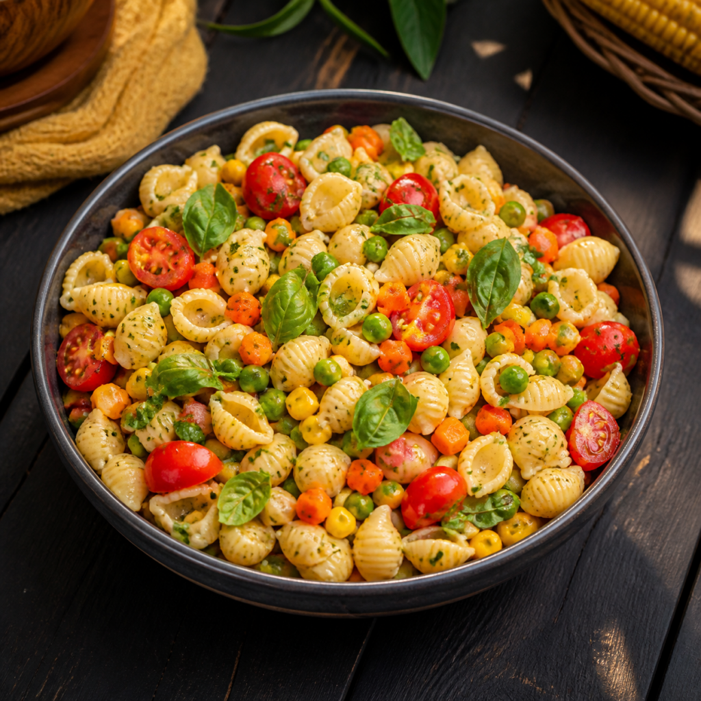 Tuscan Vegetable Pasta Salad