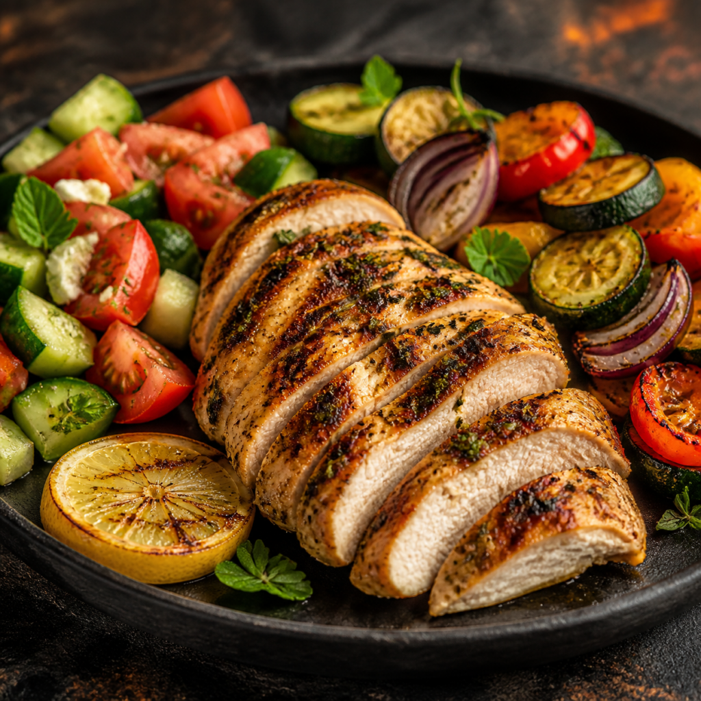 Yogurt-Marinated Tuscan Chicken