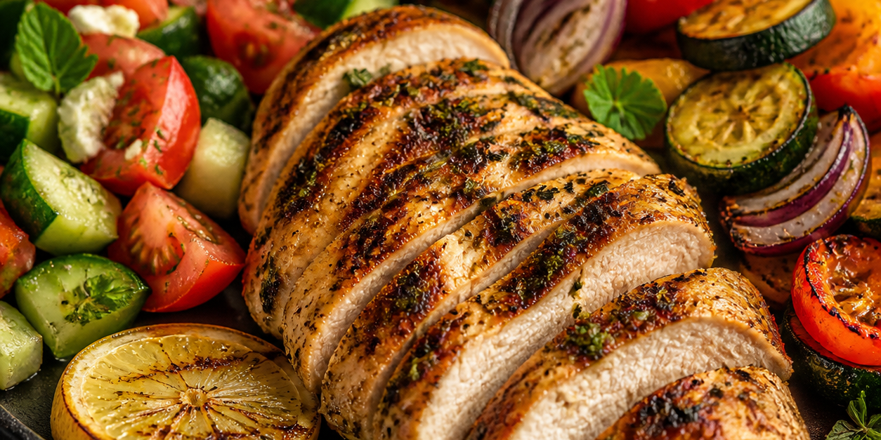 Yogurt-Marinated Tuscan Chicken