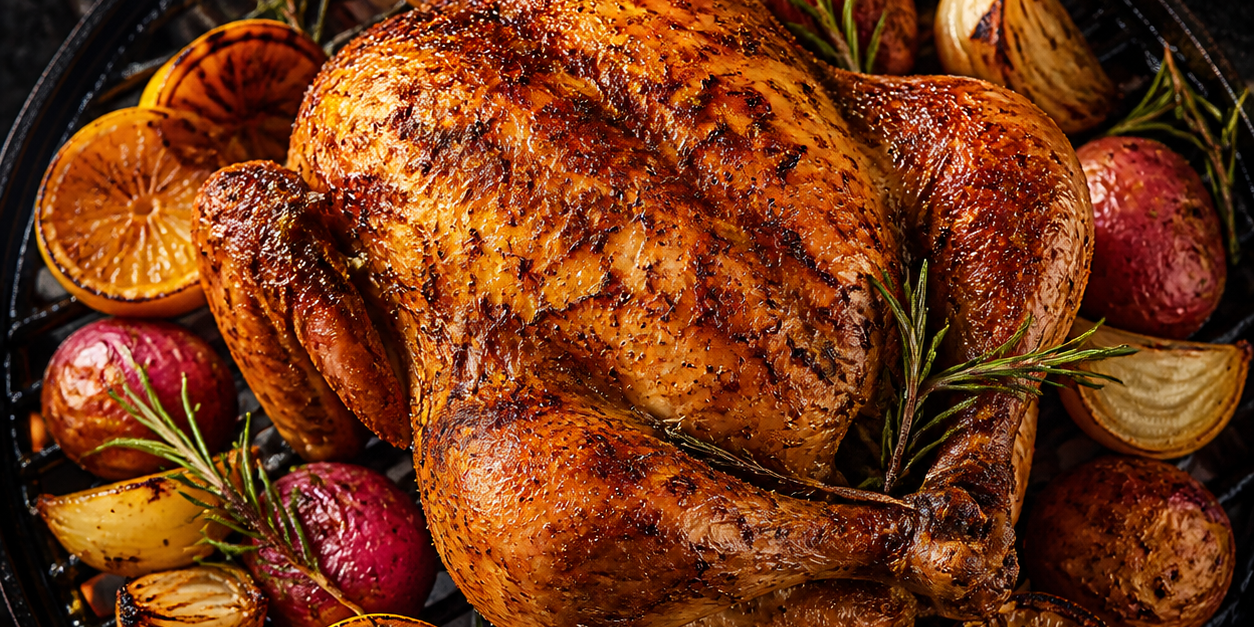 Zesty Beer-Can Chicken