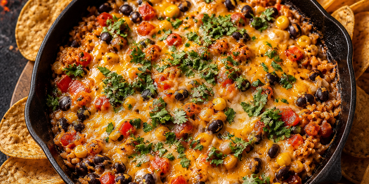 Zesty Black Bean & Rice Dip Zesty Black Bean & Rice Dip